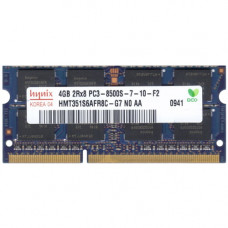 Used RAM 4 GB, DDR3, for laptops, SK hynix (1066 MHz, 1.5 V, CL7, HMT351S6AFR8C-G7)
