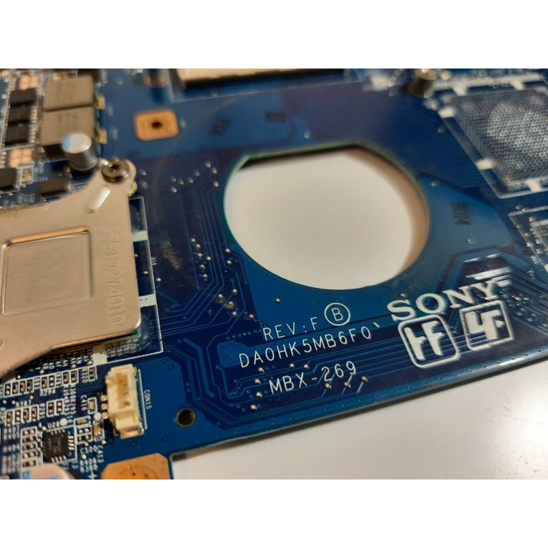 Used Motherboard for Sony Vaio SVE151 laptop (sG2, DDR3) DA0HK5MB6F0 REV: F MBX--269
