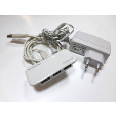 БУ Концентратор USB 2.0 Speedlink Nobile Active (SL-7416-SWT) 4 порта, активный