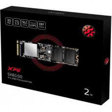 SSD накопитель 2 ТБ ADATA XPG SX8100 (M.2, 3D NAND (TLC), NVMe, ASX8100NP-2TT-C)