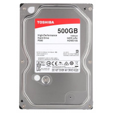 Used Hard drive 500 GB Toshiba (3.5", 7200 rpm, 64 MB, SATAIII, HDWD105UZSVA)