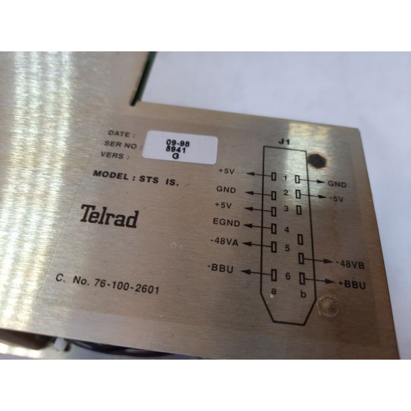 Power supply unit for Telrad 76-110-0000/1 Digital Key BX PBX (76-100-2601)