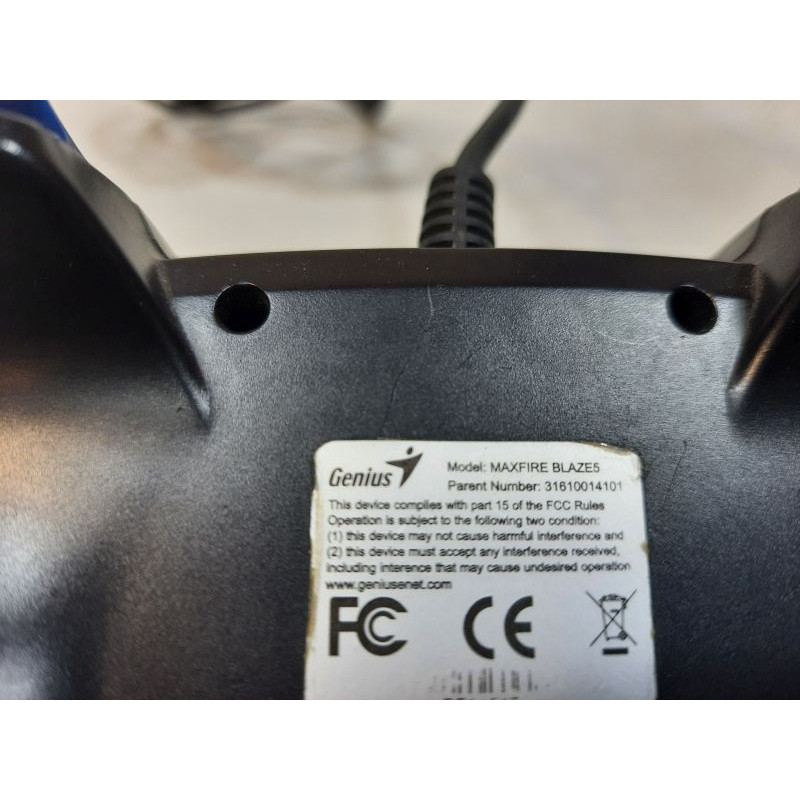 Used Gamepad Genius Maxfire Blaze, USB
