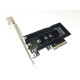 Used Controller Maiwo PCIe x4 for M.2 SATA format SSD (NGFF)