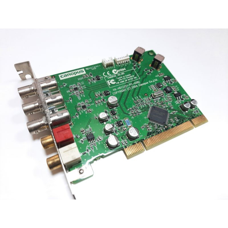 Canopus EDIUS NHX-E1 (PCI-X) and HX-HD1 (PCI) capture and editing board