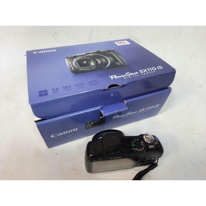 Canon PowerShot SX110 IS Camera, 9 MP, 10x optical zoom, 2.3" display