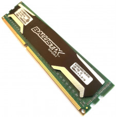 БУ Оперативная память 2 ГБ, DDR3, для ПК, Crucial (1600 МГц, 1.5 В, CL9, BLS2G3D1609DS1S00.8FER2)