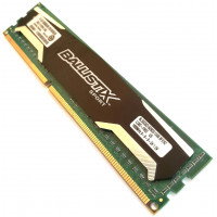 БУ Оперативна пам`ять 2 ГБ, DDR3, для ПК, Crucial (1600 МГц, 1.5 В, CL9, BLS2G3D1609DS1S00.8FKR3)
