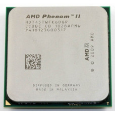 БУ Процесор AM3 AMD Phenom II X6 1045T, 2,8-3,2 МГц, 6-6 core, Ні, 95W