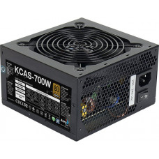 Power supply unit 700 W Aerocool, 24+4+4 pin, video card power supply – 2x(6+2pin), 120 mm, ATX, KCAS-70