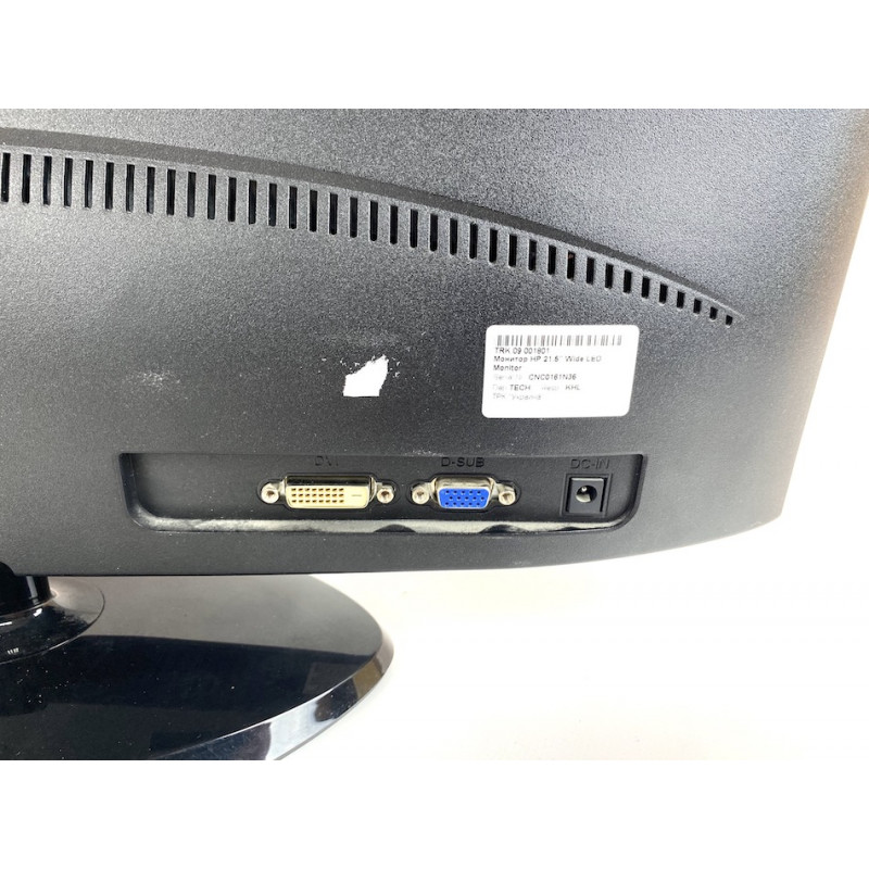 Уцінка! БУ Монітор 21.5" LED TN, HP x22LED, 1920 x 1080, 5 мс, 16:9, VGA, DVI, WS231AA (подряпини)