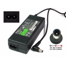 Power supply unit (charger) Sony 19.5 V, 3.9A, 75W, 6.0x4.3 mm, 3 hole, with pin inside, black