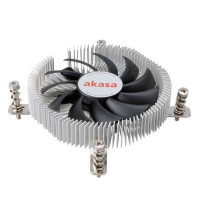 CPU cooler AKASA AK-CC7129BP01 (s1150/1151/1155/1156/1200, 4pin, 3000 rpm)