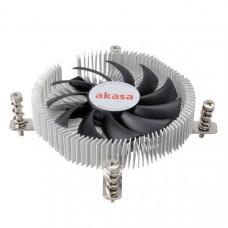 CPU cooler AKASA AK-CC7129BP01 (s1150/1151/1155/1156/1200, 4pin, 3000 rpm)