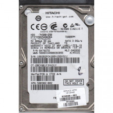 Used Hard drive 250 GB Hitachi (2.5", 7200 rpm, 16 MB, SATAII, HTS725025A9A364/0A74512)