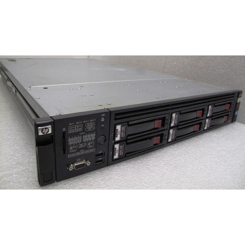 БУ Сервер 2U HP Proliant DL380 Gen7 (6x3.5") Xeon E5620, 16Gb DDR3, HDD, 4 х Lan, 2 x 460W