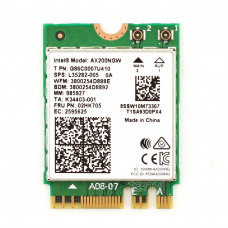 БУ WIFI Модуль NGFF Intel Wi-Fi 6 AX200 (2.4 Гбит/с, 2.4/5 GHz (160MHz) 802.11ax, Bluetooth 5.2)