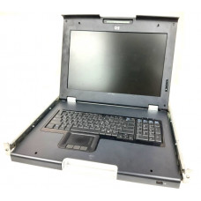 БУ KVM консоль HP TFT7600 G2, LCD 17" (1440х900) клавіатура та тачпад, VGA, PS/2, USB