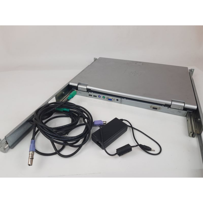 БУ KVM консоль HP TFT7600 G2, LCD 17" (1440х900) клавіатура та тачпад, VGA, PS/2, USB