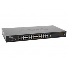 БУ Комутатор керований D-Link DES-3326SR, Layer 3, 24 x 100 Mbit, 1 слот GBIC, console