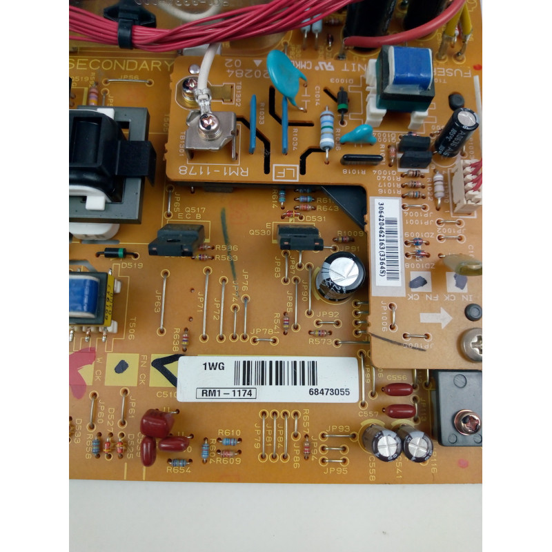 Used Power supply board for HP LaserJet 4250dtn printer (RM1-1174)