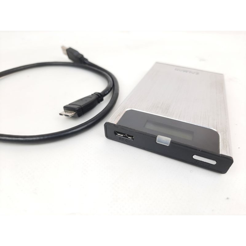 БУ Карман зовнішній Zalman ZM-VE300 2.5" HDD/SSD, USB 3.0, читання ISO образів, віртуальний привід