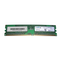 БУ Оперативна пам`ять 1 ГБ, DDR2, для ПК, Crucial (667 МГц, 1.8 В, CL5, CT12864AA667.8FE)