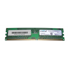 БУ Оперативная память 1 ГБ, DDR2, для ПК, Crucial (667 МГц, 1.8 В, CL5, CT12864AA667.8FE)