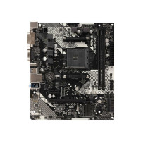 Used Motherboard sAM4, ASRock A320M-HDV R4.0 (2xDDR4, AMD A320, PCI-Ex16x1, VGA, DVI, HDMI, micr