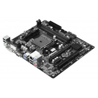 Used Motherboard sFM2+, ASRock FM2A68M-HD+ (2xDDR3, AMD A68H, PCI-Ex16x1, VGA, DVI, HDMI, mi
