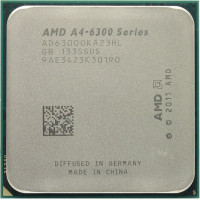 БУ Процесор sFM2 AMD A4-6300, 3,7-3,9 МГц, 2-2 core, AMD Radeon HD8370D, 65W