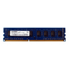 БУ Оперативная память 4 ГБ, DDR3, для ПК, Elpida (1600 МГц, 1.5 В, CL11, EBJ41UF8BDW0-GN-F)