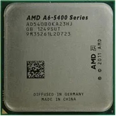 БУ Процесор sFM2 AMD A6-5400B, 3,6-3,8 МГц, 2-2 core, AMD Radeon HD7540D, 65W
