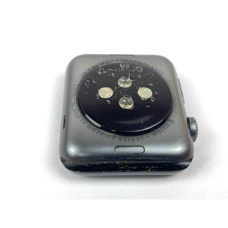 БУ Смарт-часы Apple Watch Series 3 42mm Space Gray Aluminum Black Sport Band (GPS)