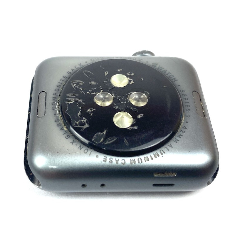 БУ Смарт-часы Apple Watch Series 3 42mm Space Gray Aluminum Black Sport Band (GPS)