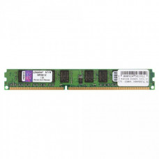 БУ Оперативная память 2 ГБ, DDR3, для ПК, Kingston (1600 МГц, 1.5 В, CL11, KVR16N11/2)