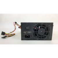 БУ Блок живлення 400 Вт Qube, 24+4pin, живлення відеокарти - Ні, 80 мм, ATX, QBF ATX 400W-08