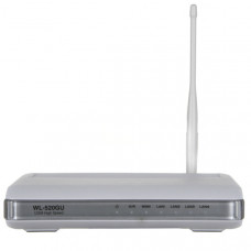 Used Router ASUS WL-520gU, Wi-Fi b/g/a, 1 x WAN, 4x 10/100 Ethernet, 1 x USB