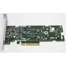 БУ Контроллер Dell BOSS controller card PCIe x8, 2x SSD m.2 NVMe (403-BBUC) высокий профиль