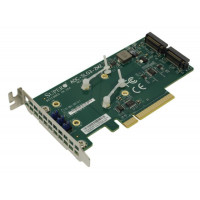 Controller Supermicro PCIe x8, 2x SSD m.2 NVMe (AOC-SLG3-2M2) low profile