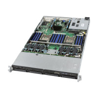 БУ Серверна платформа 1U Intel R1304WFTYS (4x3.5") CPU (s3647), RAM (DDR4), HDD, 1100W