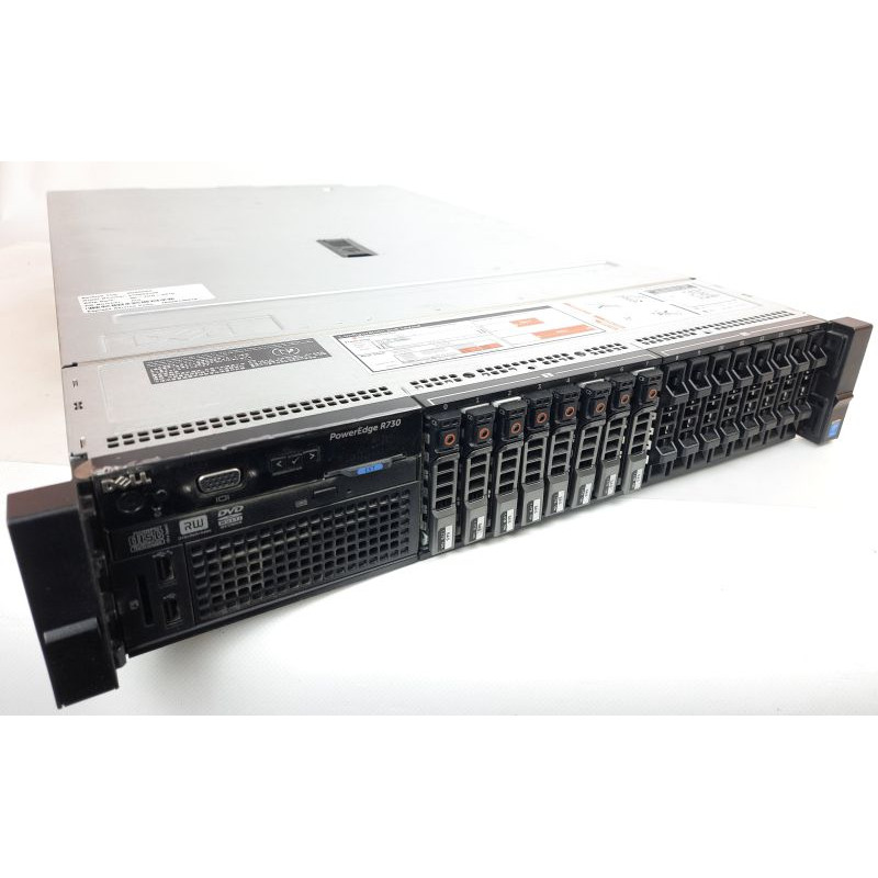 Server 2U Dell PowerEdge R730 (16x2.5") 2 x E5-2697 V3, 64Gb DDR4, no HDD, 4 x Lan, 2 x 750W