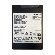 Used SSD drive 256 GB SanDisk (2.5", TLC, SATAIII, SD7SB6S-256G-1006)