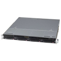 Used Case for server 1U Supermicro CSE-813 (4x3.5") 437x665x43mm, EATX, 480W