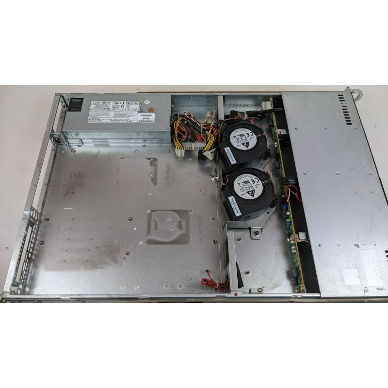 БУ Корпус для сервера 1U Supermicro CSE-813 (4x3.5") 437x665x43мм, EATX, 480W