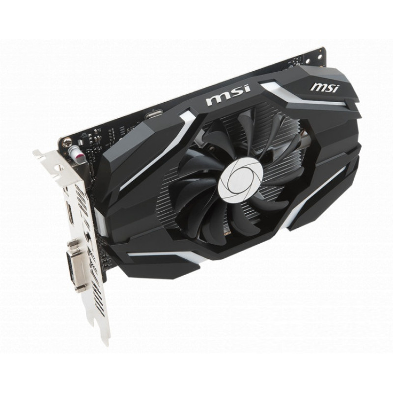 БУ Видеокарта MSI GeForce GTX 1050 Ti (4 ГБ, GDDR5, 128 бит, 1341/7008 МГц, DVI, HDMI, DPort