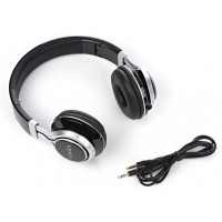 БУ Навушники з мікрофоном Vinga HSM040 Black-Silver (HSM040BS)