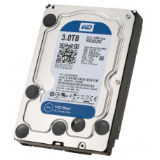 Used Hard drive 3 TB Western Digital (for PC, 3.5", 5400 rpm, 64 MB, SATAIII, WD30EZRZ)