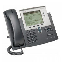 БУ IP-телефон Cisco 7942G, 1 лінія, 2-порти 100mbps, PoE (CP-7942G) без блоку живлення