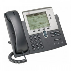 БУ IP-телефон Cisco 7942G, 1 лінія, 2-порти 100mbps, PoE (CP-7942G) без блоку живлення